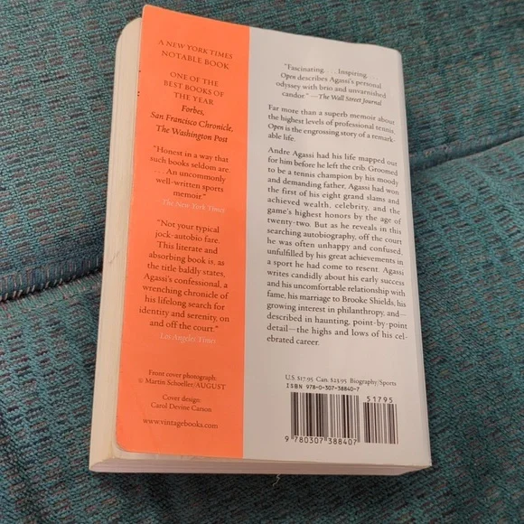 "OPEN" an autobiography Andre Agassi - Picture 2 of 6